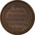 Frankreich, Medaille, Académie de Besançon, Bronze, Restrike, VZ