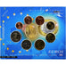 Greece, 1 Cent to 2 Euro, 2002, Athens, MS(65-70)