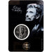 Francja, medal, Johnny Hallyday, 2020, Monnaie de Paris, Srebro, Proof