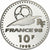 Francja, 10 Francs, Coupe du monde 98, 1998, MDP, Proof, Srebro, MS(65-70)