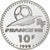 Francia, 10 Francs, Coupe du monde 98, Brésil, 1998, MDP, Prueba, Plata, FDC