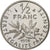 Francja, 1/2 Franc, Semeuse, 1998, Monnaie de Paris, Proof, Nikiel, MS(65-70)