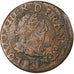 Francia, Louis XIII, Double Tournois, 1639, Rame, MB+, Gadoury:11