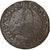 França, Louis XIII, Double Tournois, 1620, Paris, Cobre, VF(20-25), Gadoury:8