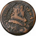 France, Louis XIII, Double Tournois, 1632, Copper, F(12-15), Gadoury:9a