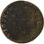 Francia, Louis XIII, Double Tournois, 1628, Cobre, BC, Gadoury:8