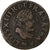Francia, Louis XIII, Double Tournois, 1612, Toulouse, Cobre, BC+, Gadoury:6