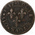Francia, Louis XIII, Double Tournois, 1612, Toulouse, Rame, MB+, Gadoury:6