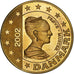 Dinamarca, Margrethe II, 5 Euro, unofficial private coin, 2002, Cobre, SC