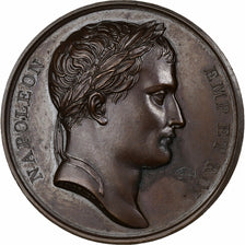 France, Medal, Napoleon I, Colonne de la Grande Armée, 1805, Bronze, Andrieu