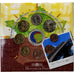 Francia, Coffret 1c. à 2€ + jeton, BU, 2005, Monnaie de Paris, N.C., FDC