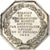 Francia, zeton, Manufactures de Saint Gobain, 1830, Plata, MBC+