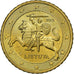 Litwa, 50 Euro Cent, BU, 2015, Vilnius, Nordic gold, MS(65-70)