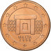 Malta, Euro Cent, BU, 2008, Monnaie de Paris, Miedź platerowana stalą