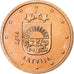 Latvia, 2 Euro Cent, BU, 2014, Karlsruhe, Copper Plated Steel, MS(65-70)