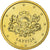 Latvia, 10 Euro Cent, BU, 2014, Karlsruhe, Nordic gold, MS(65-70)