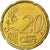 Słowenia, 20 Euro Cent, BU, 2007, Vantaa, Nordic gold, MS(65-70)