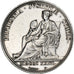 Frankreich, betaalpenning, Officiers de justice, Lyon, 1823, Silber, Galle, VZ