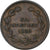 Grand Duchy of Baden, Ludwig I, Kreuzer, 1830, Cobre, MBC+, KM:189