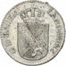 Grand Duchy of Baden, Karl Friedrich, 6 Kreuzer, 1808, Billon, EF(40-45), KM:140