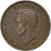 Zjednoczone Królestwo Wielkiej Brytanii, George VI, 1/2 Penny, 1938, London