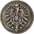 Allemagne, Wilhelm I, Mark, 1875, Frankfurt, Argent, TB+, KM:7