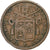 Papal States, Gregory XVI, 1/2 Baiocco, 1835, Bologna, Copper, VF(30-35)