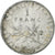 Francia, Franc, Semeuse, 1909, Paris, Plata, MBC, Gadoury:467, KM:844.1