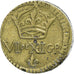 France, Poids monétaire, 1/4 Écu, 16th-17th Centuries, Brass, AU(50-53)