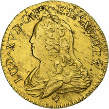 France, Louis XV, Louis d'or aux lunettes, 1726, Bordeaux, Gold, EF(40-45)