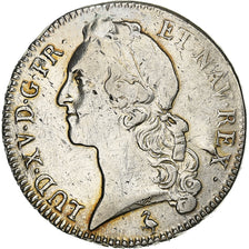 France, Louis XV, Écu au bandeau, 1760, Paris, Silver, VF(30-35), Gadoury:322