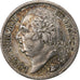 France, 1/2 Franc, 1820, Paris, Silver, AU(50-53), Gadoury:401, KM:708.1