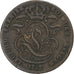 Belgia, Leopold I, 5 Centimes, 1842, Brussels, Miedź, VF(30-35), KM:5.1