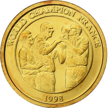 França, Token, champions du monde, 1998, Dourado, MS(65-70)