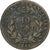 COLONIAS FRANCESAS, Louis-Philippe I, 10 Centimes, 1844, Paris, Bronce, BC+