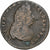 Francia, Louis XIV, Liard, 1697, Poitiers, Cobre, BC+, Gadoury:81