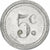 França, Chambre de Commerce d'Elbeuf, 5 Centimes, 1921, AU(55-58), Alumínio