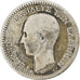 Griekenland, George I, 50 Lepta, 1874, Paris, Zilver, FR, KM:37