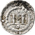 County of Flandre, Maille, 1168-1191, Arras, Simon moneyer, Zilver, ZF+