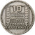 França, 10 Francs, Turin, 1946, Paris, Rameaux et cou longs, Cobre-níquel