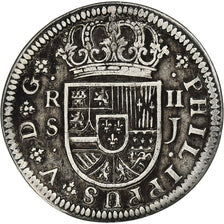 Spagna, Philip IV, 2 Reales, 1721, Seville, Argento, BB+, KM:307