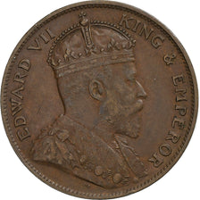 Jersey, Edward VII, 1/24 Shilling, 1909, London, Bronzen, ZF, KM:9