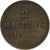 Guernesey, 2 Doubles, 1920, Heaton, Bronze Plated Copper, TTB, KM:12