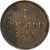 Guernesey, Double, 1899, Heaton, Bronze, SPL, KM:10