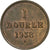 Guernesey, Double, 1938, Heaton, Bronze Plated Copper, SUP, KM:11