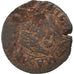 County of Venaissin, Urban VIII, Quattrino, 1636, Avignon, Copper, VF(20-25)