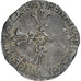 Frankreich, Henri IV, 1/4 Ecu, 1603, Rennes, Silber, SS, Gadoury:597