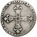 Francia, Louis XIII, 1/4 Ecu, 1615, Saint-Lô, Argento, MB+, Gadoury:27