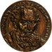 France, Medal, Charles Gounod, Bronze, André Lavrillier, AU(55-58)