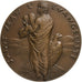 France, Médaille, saint Jean l'évangéliste, 1973, Bronze, SUP